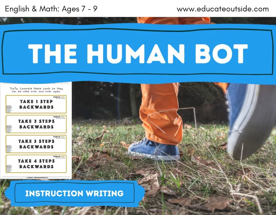 Outdoor English Lesson | Instructions Writing