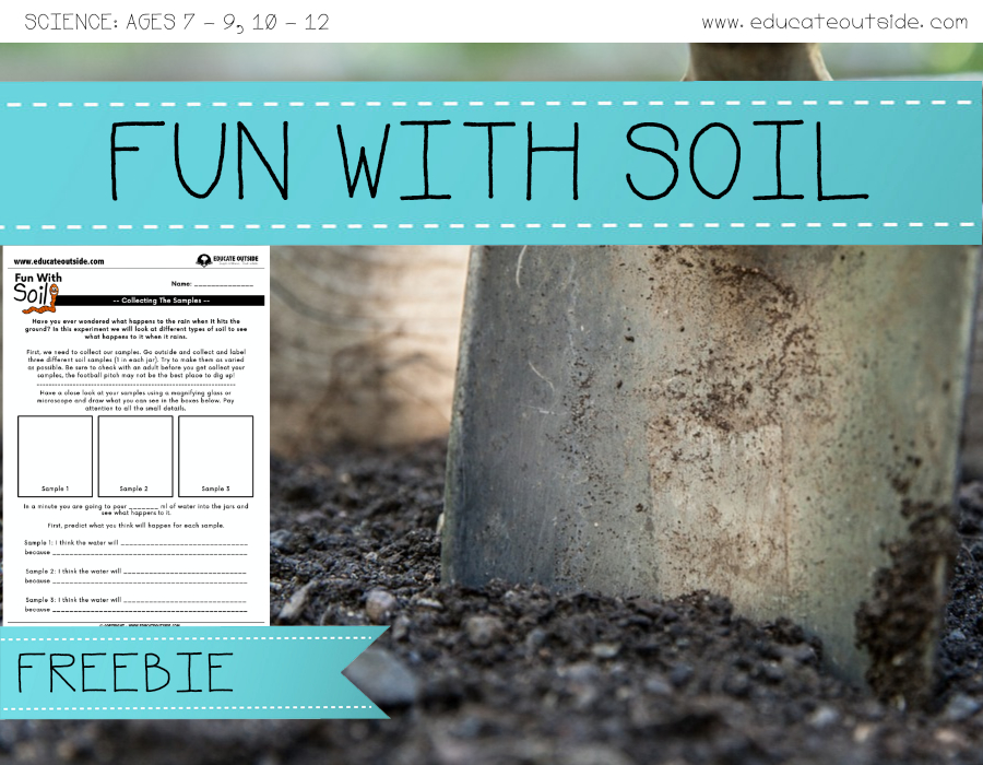 Fun With Soil / Mud Science Experiment Educate Outside