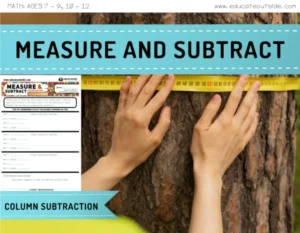 Fun Column Subtraction Lesson Ideas
