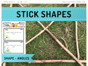 Outdoor Math Ideas | Angles Lesson