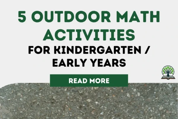 Early Years Outdoor Maths Ideas