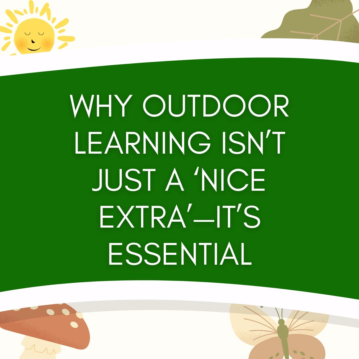 Outdoor Learning Blog