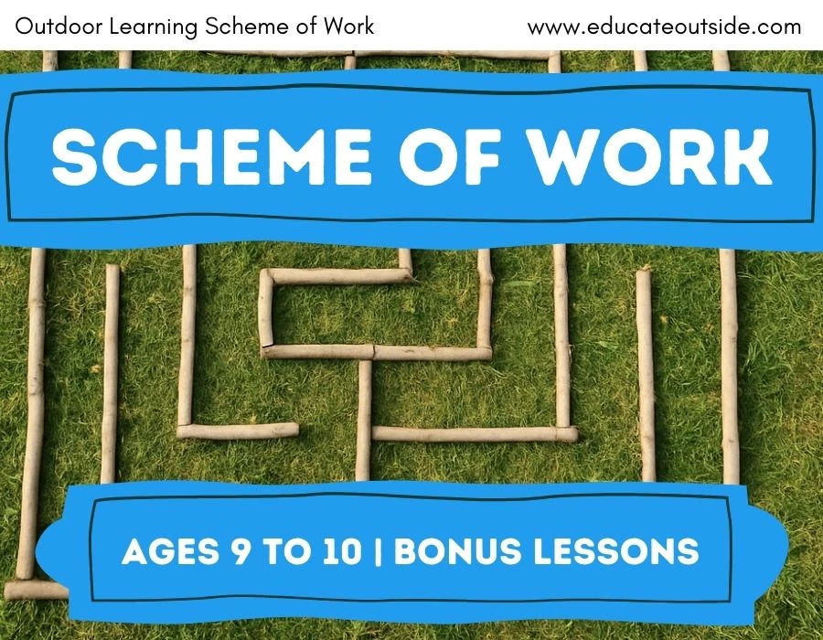 Ages 9 to 10 Bonus Outdoor Learning Lessons