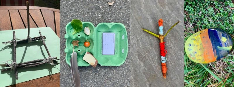 Outdoor learning ideas for children