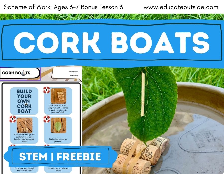 Cork Boat | STEM Activity