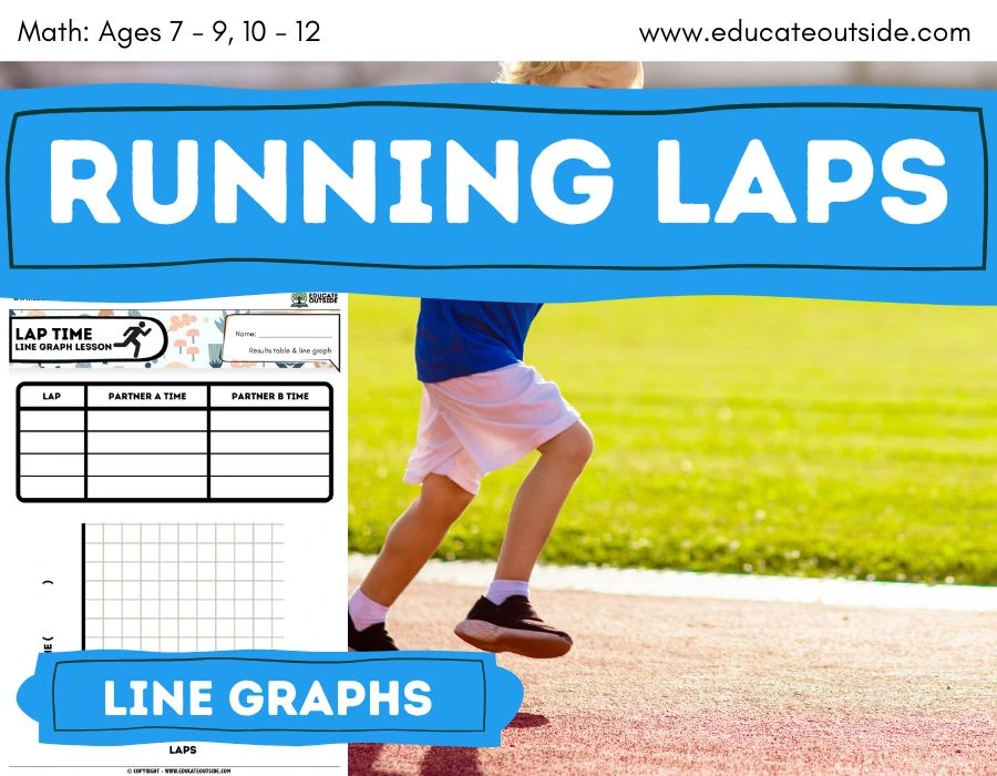 Line Graph Running Challenge Outdoor Maths Data Handling Activity