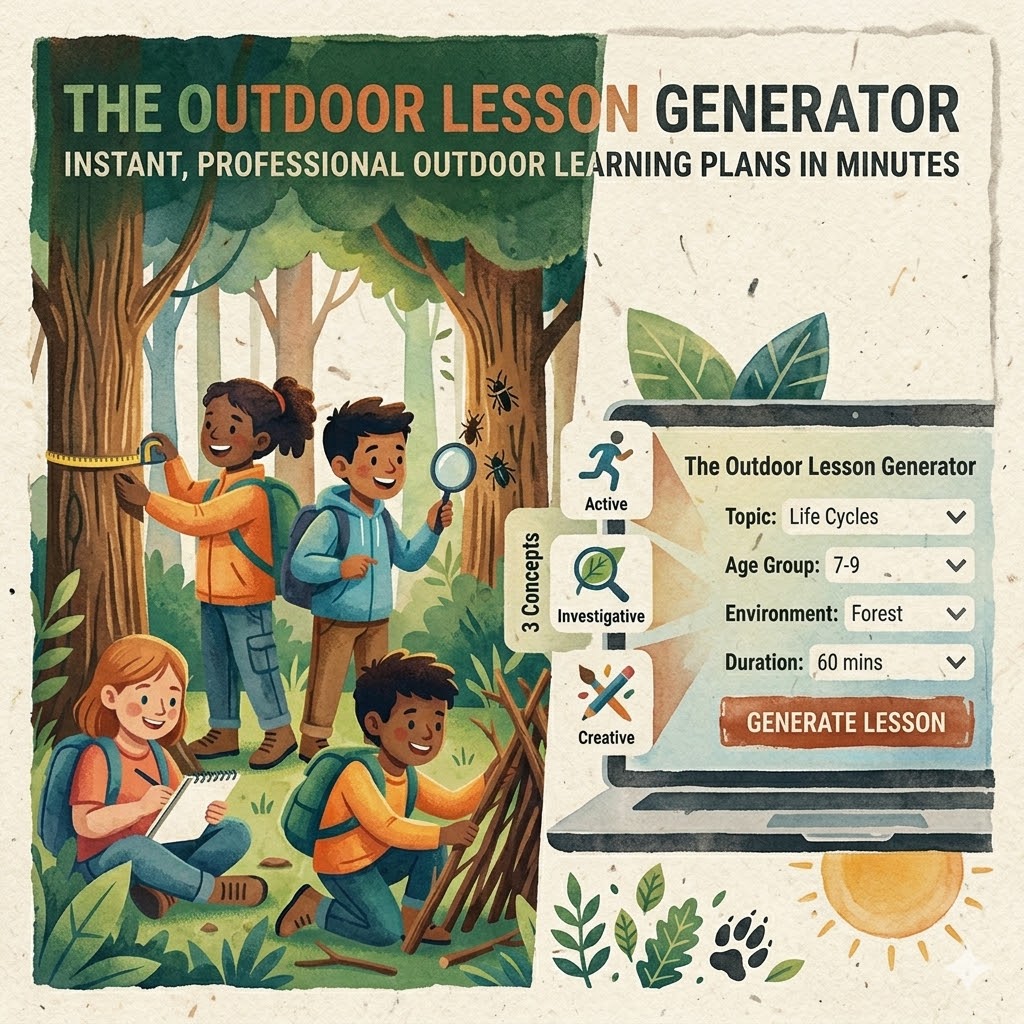 Outdoor Learning Lesson Generator