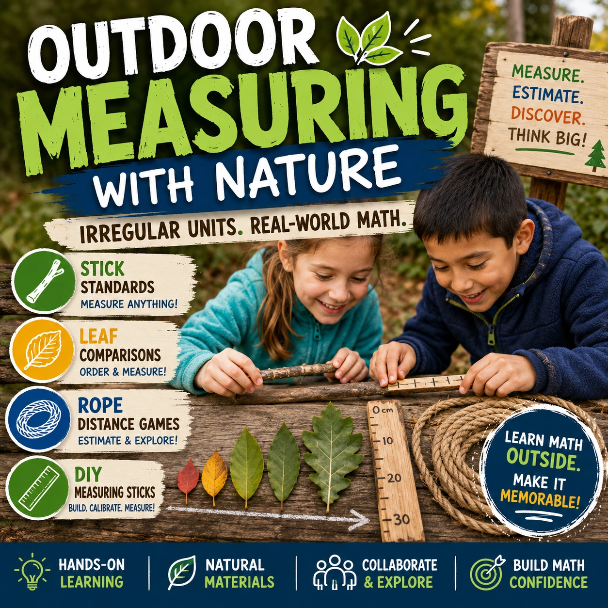 Outdoor Measuring Lesson Ideas