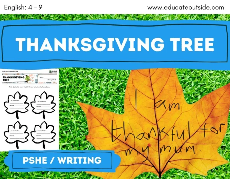 Outdoor Thanksgiving Art/Craft Lesson