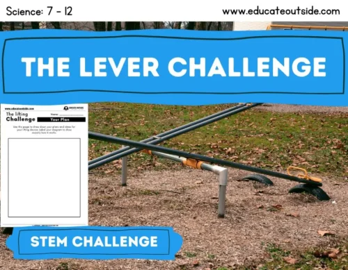 Forces and Motion STEM Challenge - The Lever Challenge