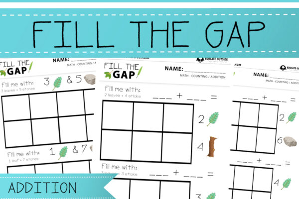 Early Counting Activity - Addition