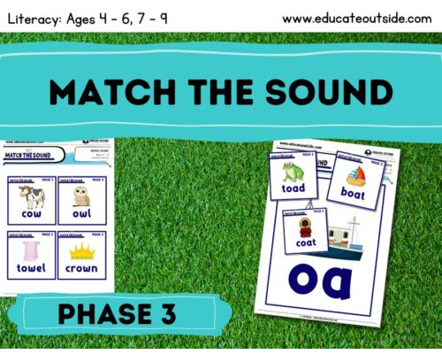Match The Sound Phase 3 Phonics