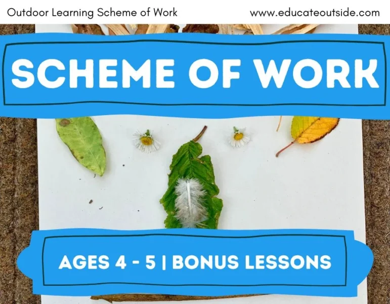 Scheme of Work | Ages 4 to 5 Bonus Lessons | Outdoor Learning Curriculum