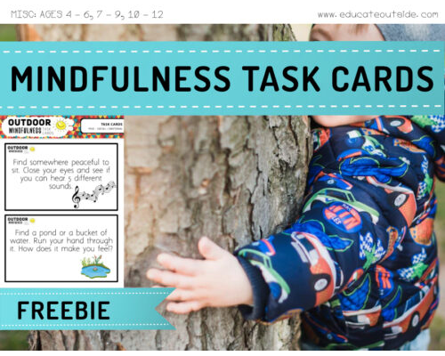 Mindfulness Task Cards - Brain Break - Mental Health - Classroom Management