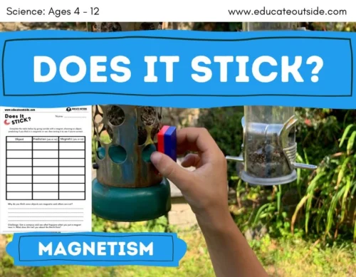 Magnetism Investigation - Forces and Motion - Does It Stick?