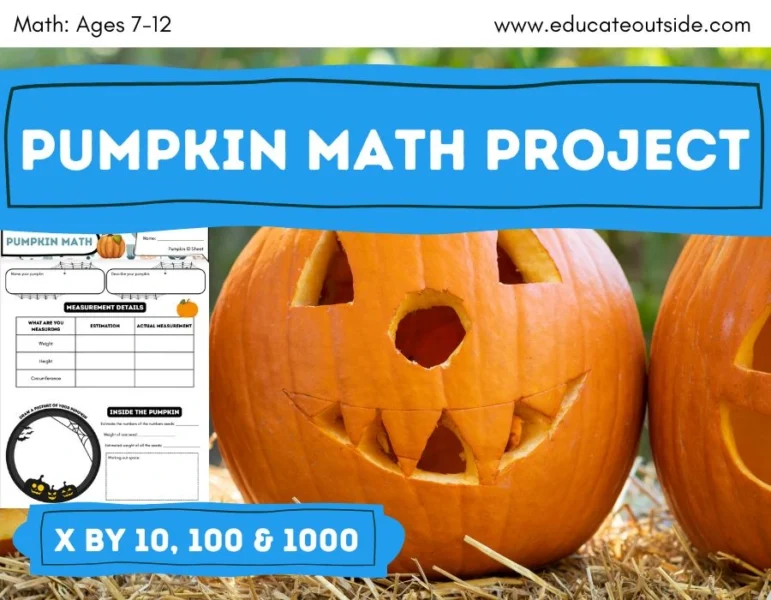Pumpkin Math Project | Halloween Math Activity