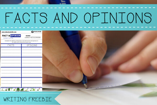 Facts and Opinion Non-Fiction Lesson