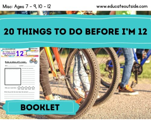 20 Outdoor Challenges To Do Before I’m 12 | Summer Holiday Activities