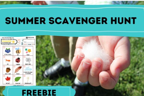 Outdoor Summer Scavenger Hunt