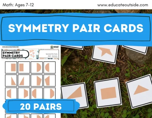 Symmetry Pair Cards | Shape, Space, and Measure