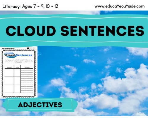 Adjectives: Cloud Sentences