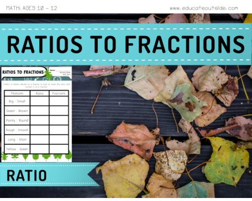 Ratios To Fractions