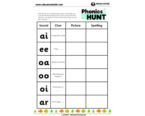 Letters and Sounds: Phonics Hunt
