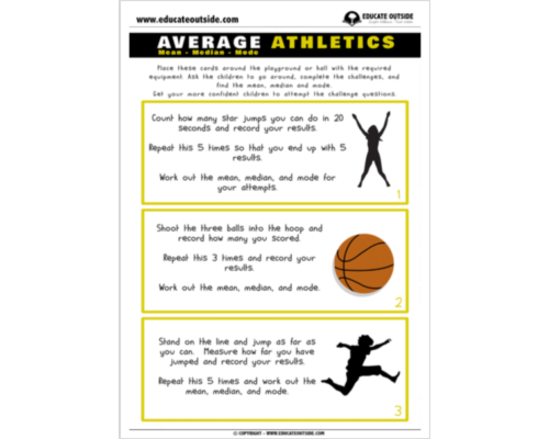 Mean, Median, & Mode: Average Athletics