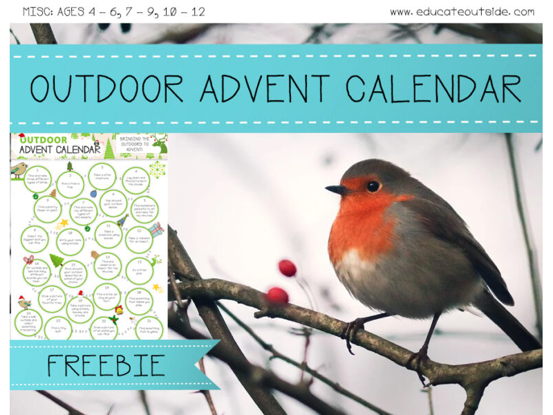Outdoor Advent Calendar