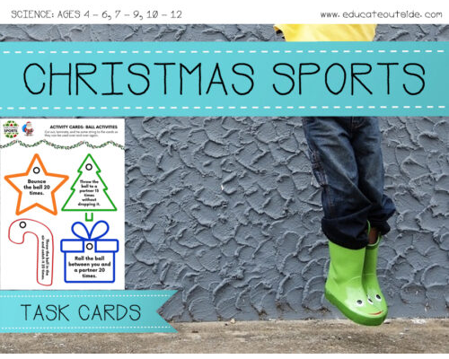 Christmas Sports Task Cards