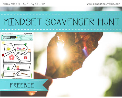 Mindset Scavenger Hunt - Mental Health Activity