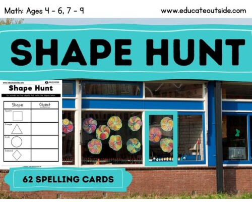 Shape Scavenger Hunt - Shape Recognition Lesson
