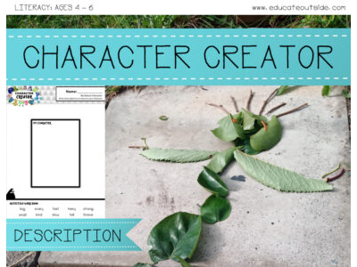 Character Creator - Descriptive Writing