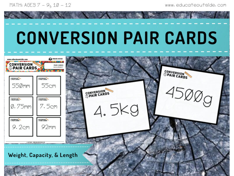 Conversion Pair Cards