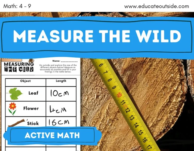 Outdoor Measuring Lesson - Measure The Wild