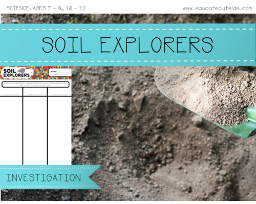 Living Things & Geology Lesson - Soil Explorers