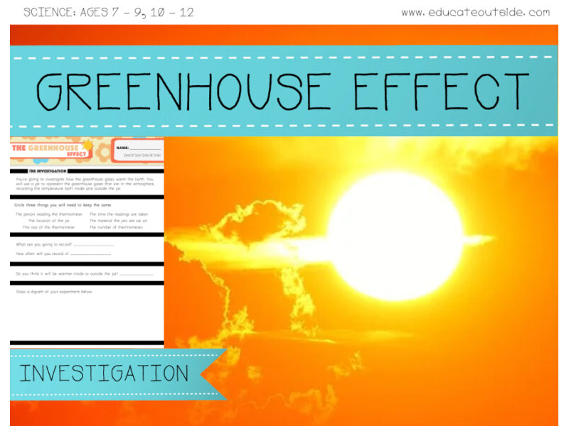 The Greenhouse Effect Investigation