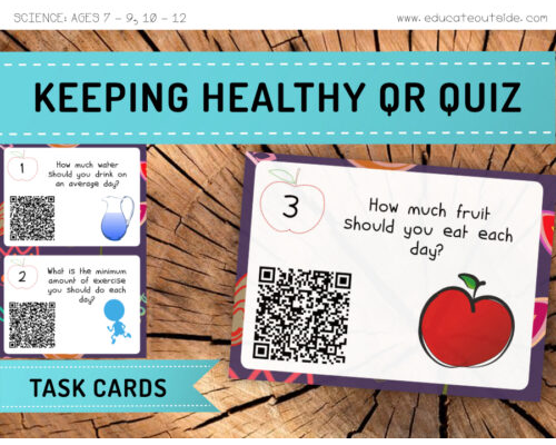Keeping Healthy: QR Code Quiz