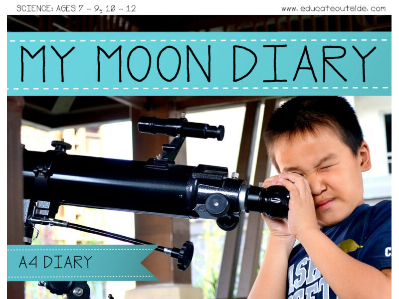 My Moon Diary - Free A4 Sheet