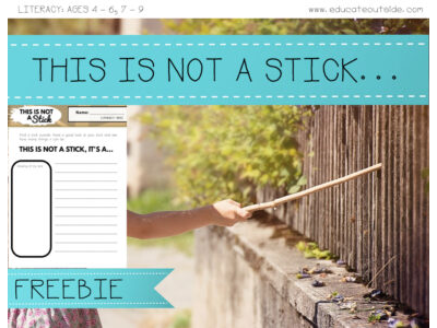 Creative Writing - This Is Not A Stick...
