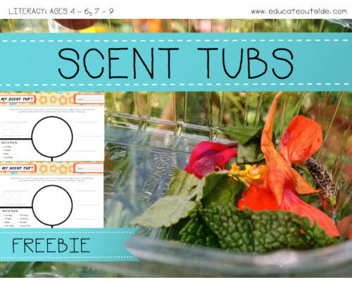 Scent Tubs - Adjectives