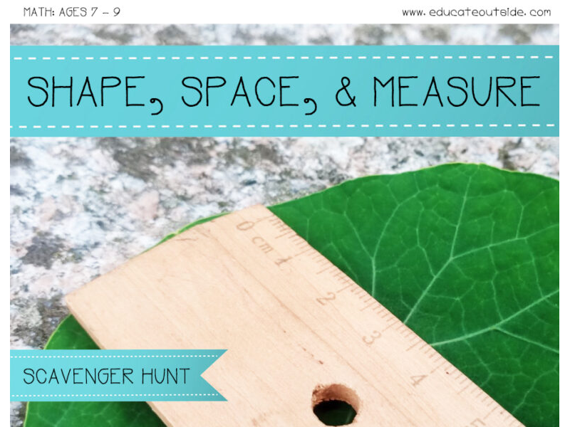 Shape, Space, and Measure Scavenger Hunt