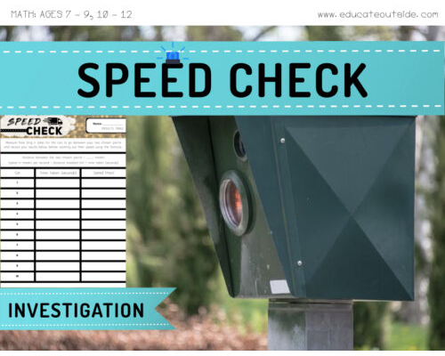 Speed Check - Math Investigation